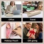 3-Pack Mini Makeup Bags for Travel & Purse