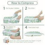 6-Piece Waterproof Compression Packing Cubes Set