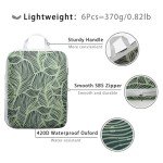 6-Piece Waterproof Compression Packing Cubes Set
