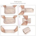 Beige 8-Piece Travel Packing Cube Set