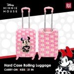 Minnie Mouse 21" Kids Rolling Carry-On Luggage