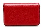 Red RFID Blocking Minimalist Leather Wallet holder