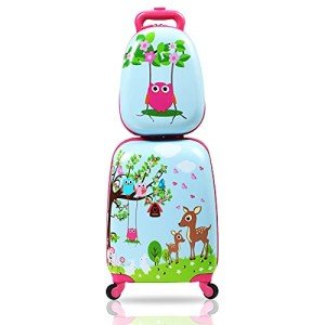 Sandinrayli Kids Luggage Set with Backpack and Suitcase