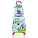 Sandinrayli Kids Luggage Set with Backpack and Suitcase