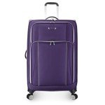 Expandable 30-Inch Softside Spinner Luggage - Purple