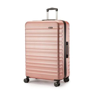 Rose Gold 30-Inch Expandable Hardshell Luggage
