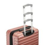 Rose Gold 30-Inch Expandable Hardshell Luggage