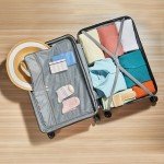 Rose Gold 30-Inch Expandable Hardshell Luggage