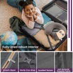 Leaves King Lavender 5-Piece Expandable Luggage Set