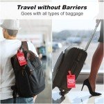 Medmax 2-Pack Medical Supplies Luggage Tags