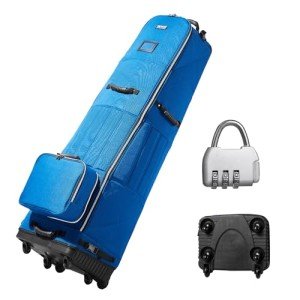 VEVOR Waterproof Golf Travel Bag with Wheels