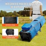 VEVOR Waterproof Golf Travel Bag with Wheels