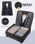 MATEIN Rolling Garment Bag with 2 Packing Cubes