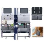 Waterproof Airplane Seat Organizer with Tray Cover