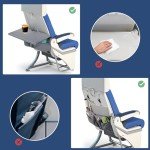 Waterproof Airplane Seat Organizer with Tray Cover