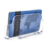8 Pack Clear Business Card Holders for Desk