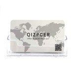 8 Pack Clear Business Card Holders for Desk