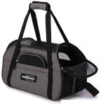 Airline Approved Soft Sided Pet Carrier in Charcoal