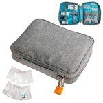 Travel Medicine Organizer Bag with Pill Pouches
