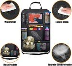 ULEEKA Backseat Organizer with Table Holder & Pockets