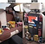 ULEEKA Backseat Organizer with Table Holder & Pockets