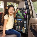 ULEEKA Backseat Organizer with Table Holder & Pockets