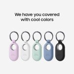 Samsung Galaxy SmartTag2 Bluetooth Tracker - White