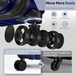 SHOWKOO 3-Piece Expandable Hardside Luggage Set