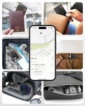 Smart Wallet Tracker Card with Bluetooth and GPS