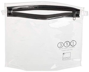 Lewis N. Clark TSA Approved Clear Toiletry Bag