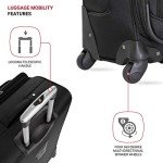 SwissGear Sion Expandable Softside Luggage Set - Black