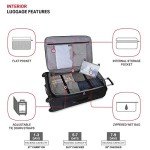 SwissGear Sion Expandable Softside Luggage Set - Black