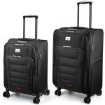 Verdi 2-Piece Expandable Spinner Luggage Set