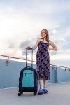 Sherpani Latitude 22" Softside Rolling Luggage - Teal
