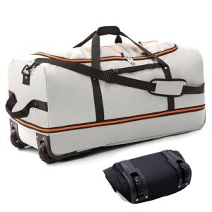 Foldable 32” Soft Sided Duffel Bag with Wheels