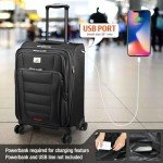 Verdi 2-Piece Expandable Spinner Luggage Set