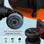 Verdi 2-Piece Expandable Spinner Luggage Set