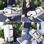 Foldable 32” Soft Sided Duffel Bag with Wheels