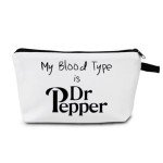 Dr Pepper Makeup Bag - Travel Cosmetic Organizer