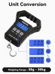HEETA Digital Portable Hanging Fishing Weight Scale