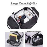 Waterproof Sports Duffle Backpack for Gym Travel