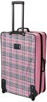 Pink Rockland 4-Piece Softside Luggage Set