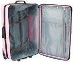 Pink Rockland 4-Piece Softside Luggage Set
