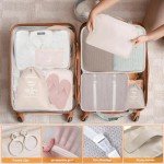 8-Piece Packing Cubes for Easy Travel Organization
