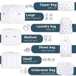 7-Piece Waterproof Packing Cubes Set (Cactus)