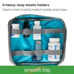 Travel Medicine Organizer Bag with Pill Pouches