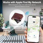 Apple Find My Wallet Tracker Card - Waterproof Locator