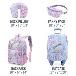 Nautica Kids 18" Rolling Hardside Suitcase Set