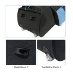 Lightweight Golf Travel Bag with Wheels - Blue