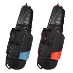 Lightweight Golf Travel Bag with Wheels - Blue
